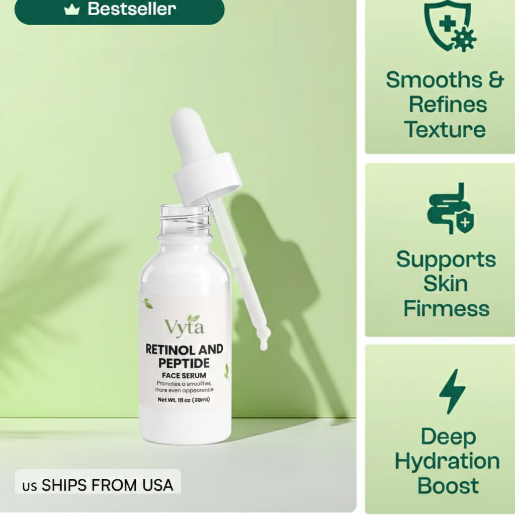 Retinol and Peptide Face Serum