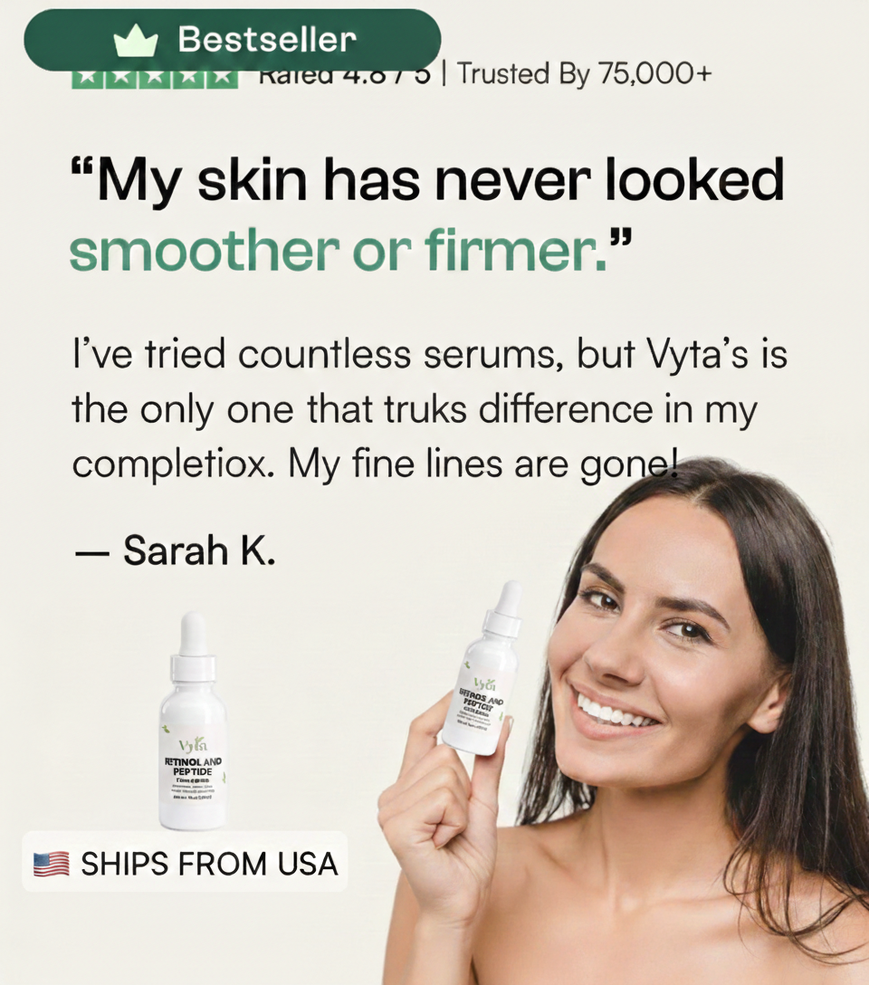 Retinol and Peptide Face Serum