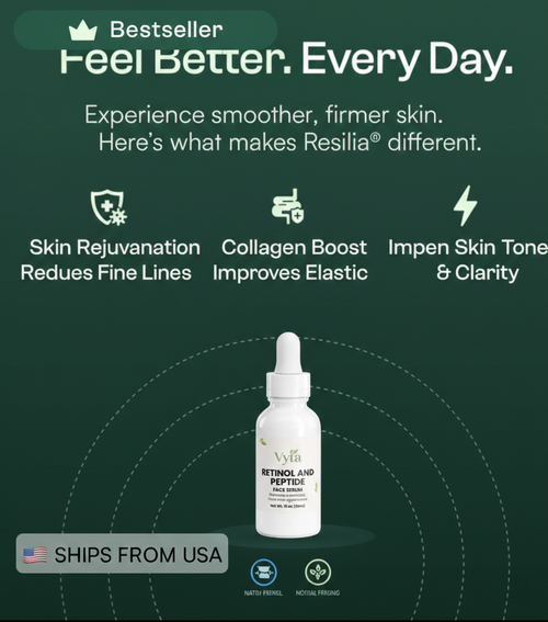 Retinol and Peptide Face Serum