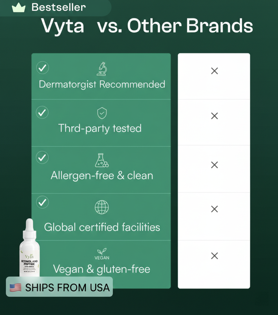 Retinol and Peptide Face Serum